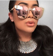 Rose gold Skull Sunglasses